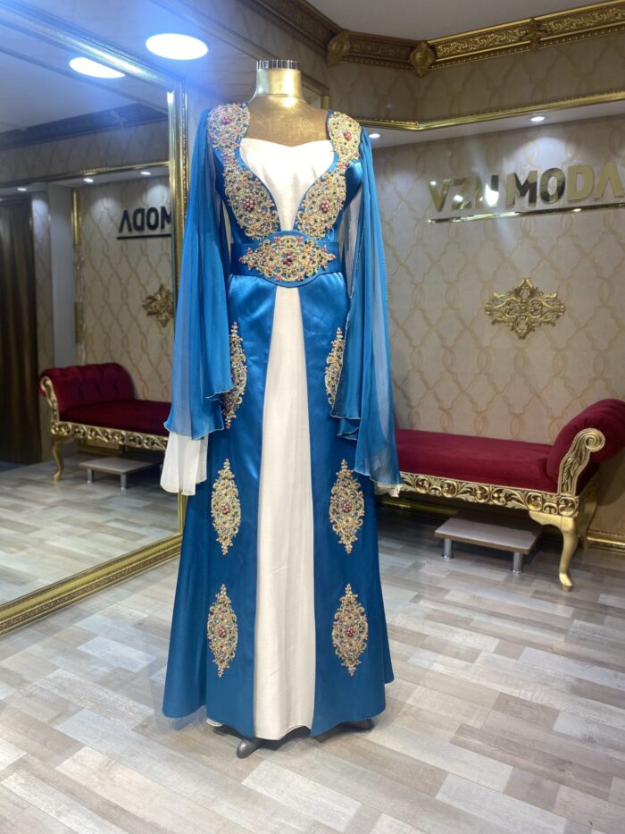 Aleda Model Kınalık Kaftan Bindallı