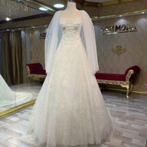 Nazra Model İşlemeli Helen Model Gelinlik