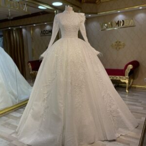 Zaara Model İmalattan Prenses Tesettür Gelinlik